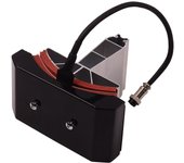 Aibecy Hat Cap Máquina de prensado en caliente Accesorio Máquina de calentamiento Parte 5.5x3 pulgadas 220V plata