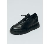 Zapatos de entretiempo para hombre Bestina 3055 40 piel negra 40 negro