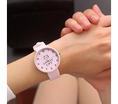 Reloj de cuarzo de dibujos animados para niños, reloj de silicona de Color caramelo para estudiantes, reloj para niñas, relojes de gato a la moda, reloj de pulsera para niños blanco