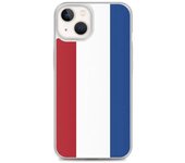 Funda iPhone - Drapeau Pays-Bas - iPhone 13 - Souple - Multicolore - Verticale
