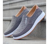 Zapatos de tela casual cómodos y transpirables para hombres de verano 44