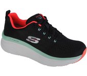 Skechers D'Lux Walker - Fresh Finesse 149368-BKMN, Mujer, Zapatillas, negro 41 negro