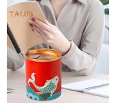 5 unids/set Mini carrito de té tamaño pequeño eliminación de regalo gran apariencia agradable carrito de té pequeño para exteriores rojo