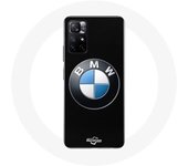 Coque pour Xiaomi Redmi Note 11s 5G BMW Logo fond noir