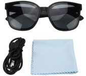 Gafas de sol inteligentes Bluetooth con altavoces duales, gafas estéreo inalámbricas para deportes de ciclismo