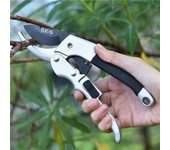 Tijeras podadoras de jardín, tijeras de podar de acero al carbono, tijeras para ramas rugosas, herramientas de injerto para jardín, tijeras para ramas