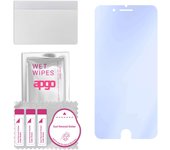 apgo Ultra-Clear 9H Hybrid protective glass compatible with Apple iPhone 8 Plus, flexible nano glass, great replacement for tempered glass, scratch-re