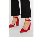 Dorothy Perkins Zapatos de corte de dos partes Edie para mujer/señora 5 UK rojo