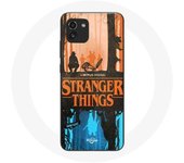 Coque pour Samsung Galaxy A03 Stranger Things The Upside Down Couverture des amis