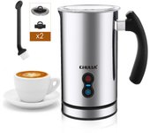 Espumador de leche frío y caliente automático portátil, pequeño para el hogar