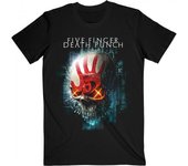 Five Finger Death Punch - Camiseta unisex con diseño de calavera para adultos L