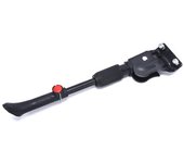 Soporte de estacionamiento para bicicleta de carretera, soporte para bicicleta de montaña, pata de cabra lateral negro