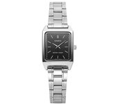 Reloj analógico cuadrado de metal CaSio Ltp V007d 1eudf Ltp V007d 1e para mujer, para estudiantes LTP-V007D-1EUDF