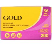 Película negativa de color Gold 200, ISO 200 profesional, 36 exposiciones, película de 35 mm para cámaras Kodak