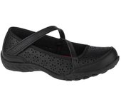 Deportivas para Niña Piel Lisa Skechers 27 negro