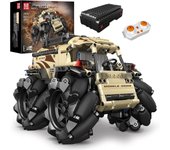 MOULD KING 20016/20017 Bloque de construcción de automóviles técnicos Modelo de vehículo motorizado para todas las terminales Juguetes de ensamblaje de automóviles Regalos de Navidad para niños