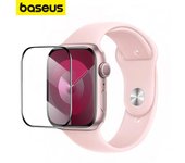 Baseus Protector de pantalla de vidrio templado de cristal de pantalla curva de cobertura total de la serie NanoCrystal para AP Watch 9/8/7/4/5/6/SE/SE 2 41mm for AP Watch 7/8/9