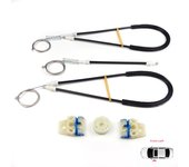 BWR782 Kit de reparación de elevalunas eléctrico para puerta delantera izquierda para VW Golf MK5 A5 1K 1K1 2003-2009, Hatchback Coupé de 3 puertas 1K3837461