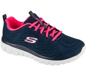 Skechers Graceful - Get Connected, zapatillas de deporte para mujer en azul marino 36 azul oscuro
