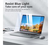Protector de pantalla universal antiluz azul de 12,532 pulgadas con filtro de bloqueo ultravioleta para monitor 12.5 inches