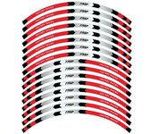Calcomanías de bicicleta, pegatinas para ruedas de coche, cinta reflectante para llanta, cinta para llanta de motocicleta, pegatinas para ruedas de motocicleta FL021