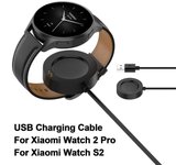 Cable de carga de 1M, adaptador de Cable de cargador USB, nuevo cargador de reloj inteligente para Xiaomi Watch 2 Pro/S2 blanco