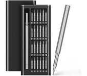 Kit de destornilladores de uso diario, 25 en 1, caja de puntas magnéticas de precisión, juego de destornilladores para bricolaje, taladro de mano para casa inteligente.