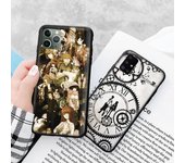 Funda A-214 Steins Gate para Samsung S24 S23 S22 S21 FE Ultra Xiaomi Redmi Note 13 12 11 iPhone 14 15 Pro Max OPPO A12 Reno VIVO A15 Samsung A8 Plus 2018 abismo