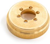 Reemplazo de bloque de peso de rueda interna de latón, 2 uds., para Control remoto 1/10 TRAX4 90046 90047 oro