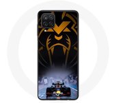 Coque Samsung Galaxy A12 Formule 1 Sebastian Vettel Pilote automobile F1 Noir