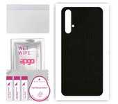 apgo Protective Skin Sticker for the back compatible with Honor 20S, Wrap Film, Foil, Vinyl - Pattern Matrix