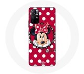 Coque pour Xiaomi Redmi Note 11s 5G Minnie Mouse Dessin animé Rouge