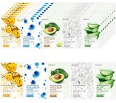 Mascarilla natural Eunyul Aloe 10p + Colágeno 10p + Perla 10p + Hialurón 10p + Aguacate 10p Cosméticos de Corea natural mask pack