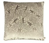 Funda de cojín cuadrada Kai Tilia en jacquard One Size oro