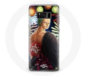 Coque maniacase pour Samsung Galaxy S8 Plus One Piece Joyeux noël Zoro Anime Manga
