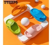 Zapatillas para niños, zapatillas antideslizantes para el baño en casa de verano, sandalias de fondo suave de Color sólido para hombres y niñas 160 amarillo