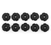 10 piezas de nailon de gran tamaño para guía de cubierta redonda, equipamiento para kayak y canoa