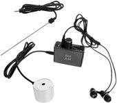 Detector de fugas de tuberías de agua, Sensor de fugas con sondas duales, auriculares, Kit de accesorios localizador de tuberías de agua de alta sensibilidad EU Plug