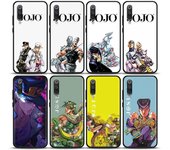 La extraña aventura de JoJos Anime funda de teléfono para Xiaomi de dibujos animados Mi A2 8 9 SE 9T 10 10T 10S CC9 E Note 10 Lite Pro funda negra Xiaomi Mi A2 Lite