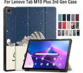 Funda a prueba de golpes para Lenovo Xiaoxin Pad 2022 10,6  Tab M10 Plus, Funda de 3. ª generación, TB128FU TB125FU, Funda para tableta, soporte magnético triple M10Plus 3rd TB-125FU