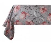 Taie de traversin 100%  Satin de coton Peigné  / 80 fils /cm² - Floral