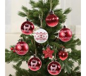 52 Uds. Adornos navideños creativos bolas de Navidad de amplia aplicación para decoración del hogar escaparate decoración navideña