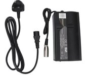 Cargador para Scooter de Movilidad Cargador de Fuente de Alimentación para Scooter Eléctrico Accesorio 115- UK PLUG