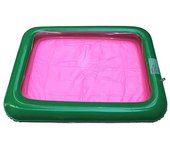 I&B Store Sandbox Bandeja Divertido Niño Cuadrado Inflable Elevado Grande