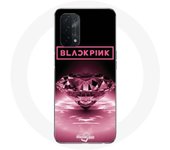 Coque pour Oppo A74 5G Wallpaper diamante Blackpink Kpop Logo Rose - Maniacase