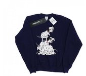 Disney Mens 101 Dalmatians Chair Sweatshirt M blanco