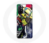 Coque pour Xiaomi Redmi Note 11s 5G Valentino Rossi 46 Pilote de vitesse moto
