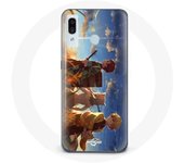 Coque pour Samsung Galaxy A20e Tanjiro Inosuke et Zenitsu Demon Slayer Kimetsu no Yaiba Anime Manga