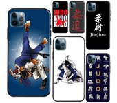Funda de silicona Judo para iPhone 13 Mini 11 14 12 Pro Max 7 8 Plus X XR XS Max SE 2020 Carcasa de teléfono iPhone 6 6s