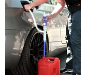 Bomba de transferencia de aceite líquido eléctrica universal Bomba de agua Bomba de transferencia de gasolina y diésel Bomba manual Herramienta universal para automóvil